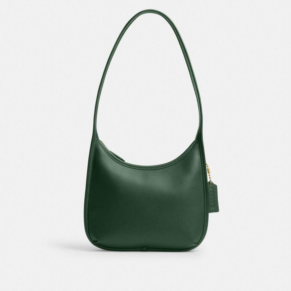 Coach Curve Zip bag green NWT